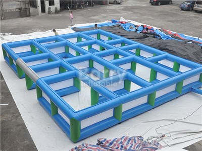 Hot Sale Customized Size Funny Inflatable Sports Games / Puzzle Inflatable Maze For Kids BY-IG-076 